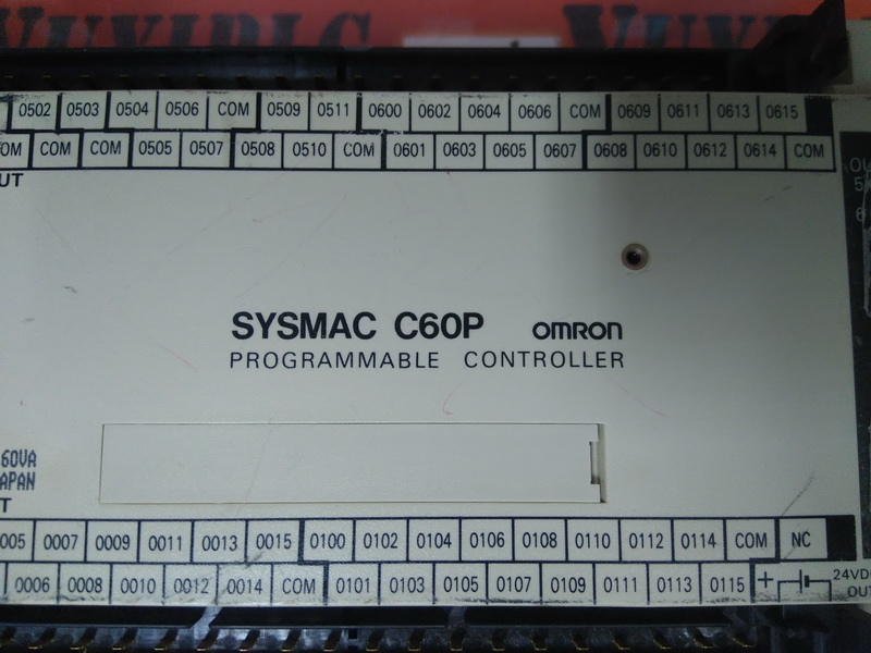 OMRON SYSMAC Programmable Controller PLC C60P - PLC DCS SERVO Control MOTOR  POWER SUPPLY IPC ROBOT